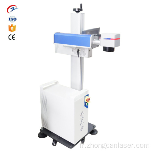 Machine de marquage laser en fibre volante Zhongcan